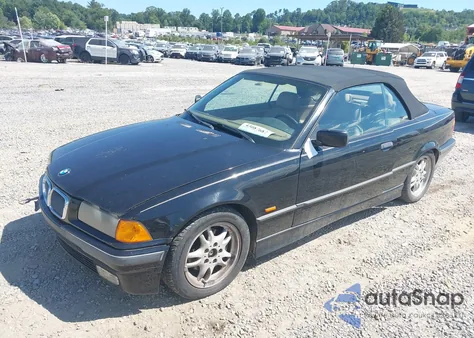 1998 BMW 328Ic из США, поврежденный, VIN WBABK7334WET66974